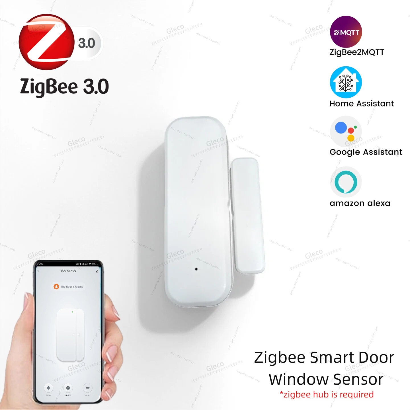 Home Automation Ideas - زيجبي نافذة مستشعر الباب كشف مستشعر