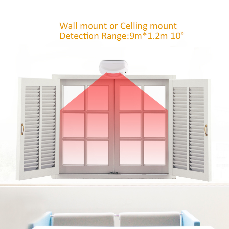 كاشف حركة بالأشعة تحت الحمراء  - مراجعة Motion Sensor Pir Wired وسعره