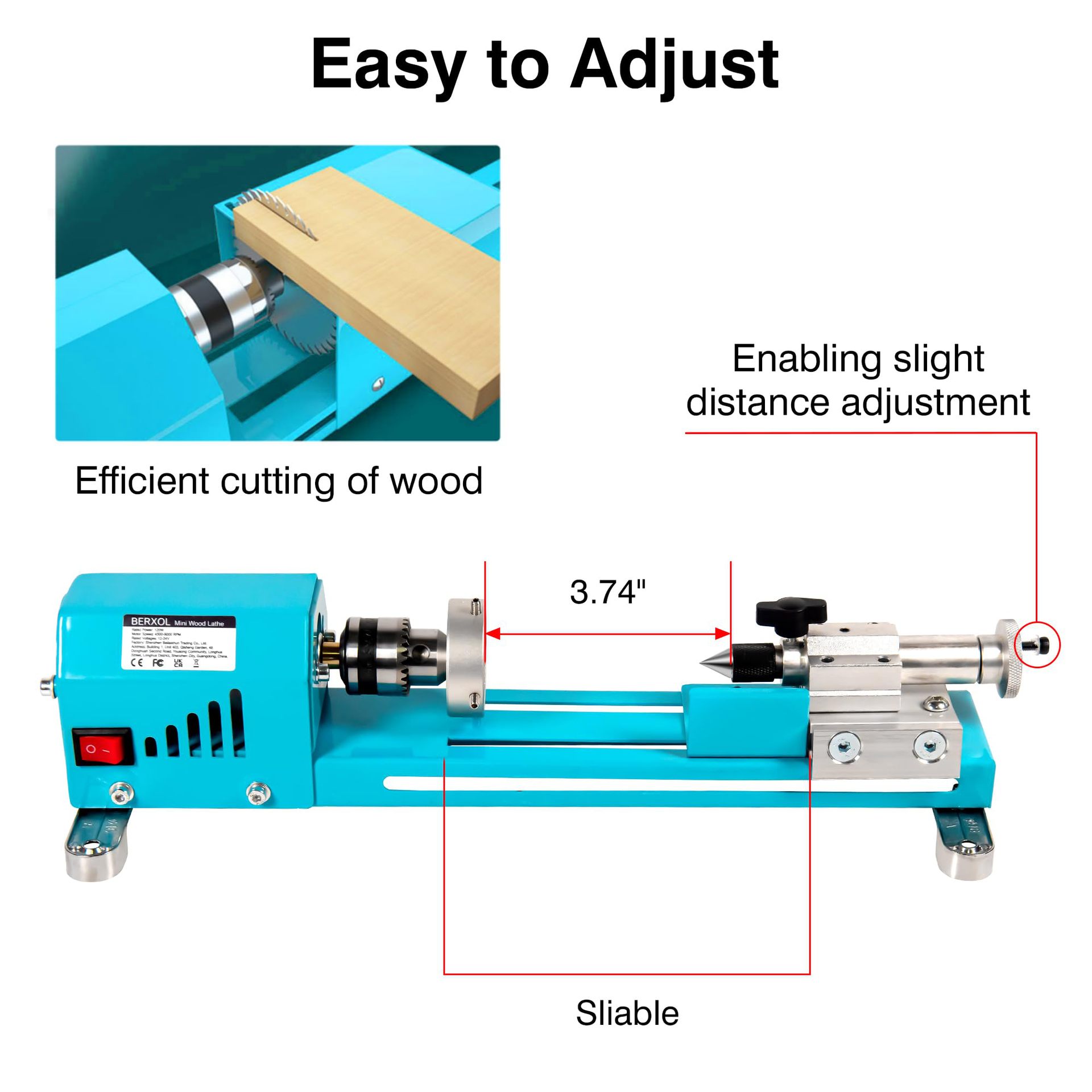 ماكينة خراطة خشب كهربائية صغير - مراجعة Diy Automation Projects وسعره