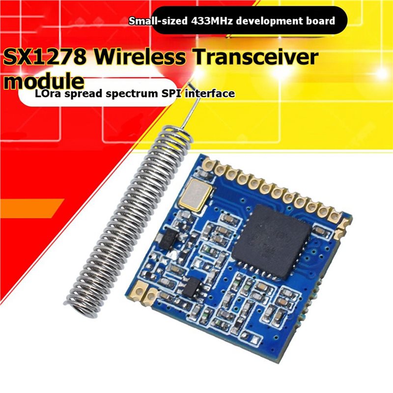 وحدة لاسلكية 2X SX1278 Lora بت - مراجعة 433Mhz Receiver Module وسعره
